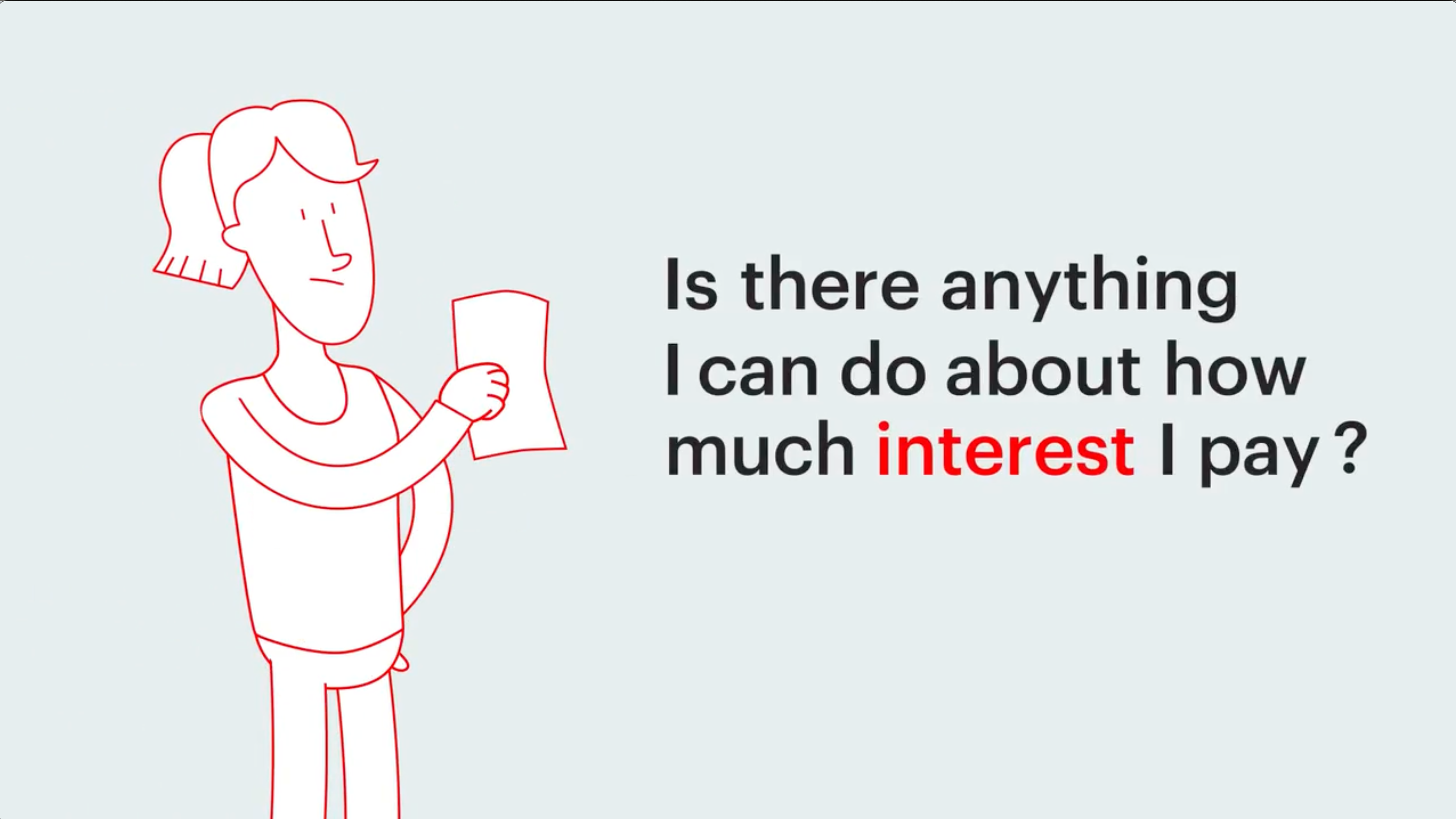 What factors determine the amount of interest you pay?